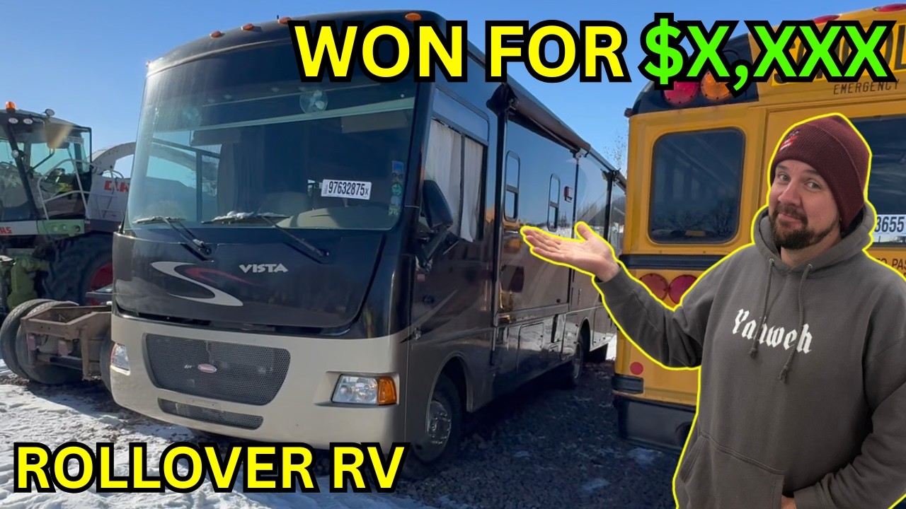 I Bought a Rollover RV for Dirt Cheap… Was It a Mistake?