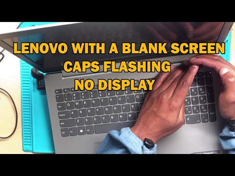 LENOVO TURNS ON BUT NO DISPLAY