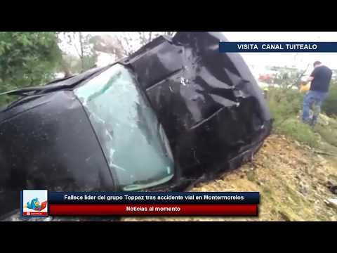 Muere Reynaldo Flores Fallece líder del grupo Toppaz tras accidente vial en Montermorelos