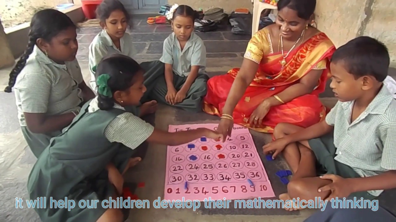tic tac toe math games for children;learn multiples fast - YouTube