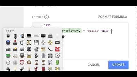 Google Data Studio - Create a calculated field with emojis as case when output values