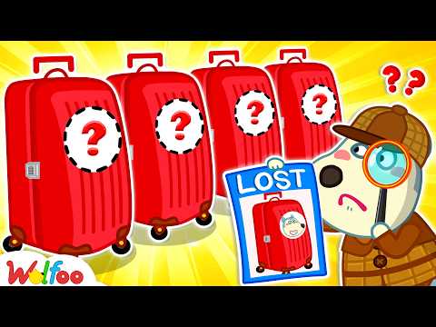Detective Wolfoo 🕵️ Which Suitcase Is Mine?! Airplane Adventure | Wolfoo Channel | Kids Cartoon