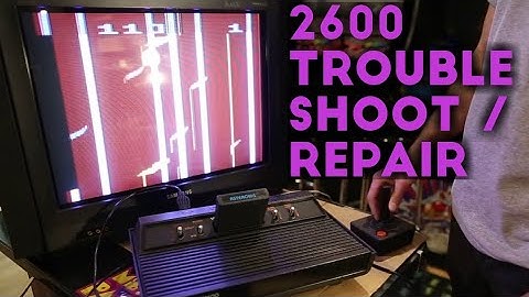 ATARI 2600 Teardown, Troubleshoot and Repair