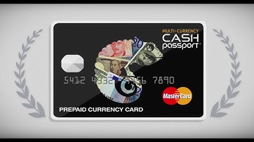 Cash Passport - Prepaid Travel Money Card