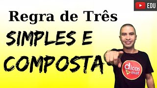 Aprenda Agora I Regra de Três I Simples I Composta