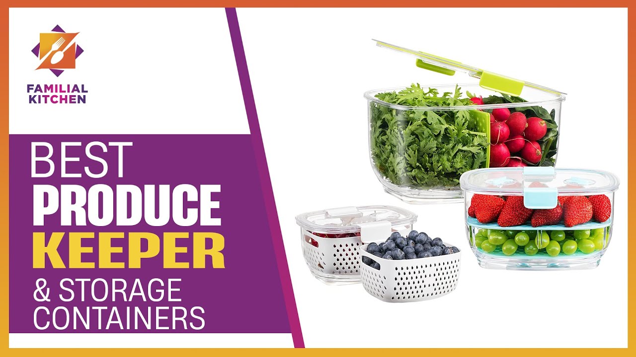 Stop Wasting Food Best Produce Keeper and Storage Containers YouTube