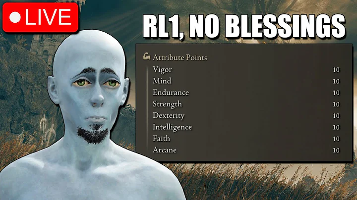 Elden Ring DLC LEVEL 1, NO SCADUTREE BLESSINGS, FINAL BOSS LEFT WE CLIMB