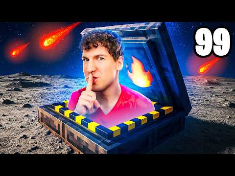 МЫ ЗАСТРЯЛИ В ЛУННОМ БУНКЕРЕ на 99 НОЧЕЙ МАЙНКРАФТ