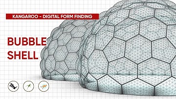 Bubble Shell | Rhino Grasshopper Kangaroo Tutorial