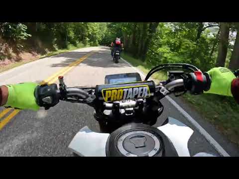 Grom riding the tail of the dragon