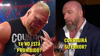 Brock Lesnar Ya No está Prohibido de Regresar a WWE?