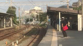 阪神8000系8523F直通特急姫路行き　林崎松江海岸駅通過