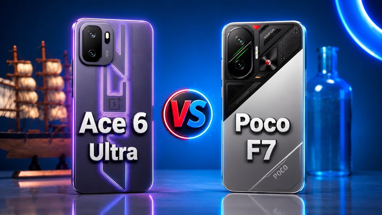 Oneplus Ace 6 Ultra Vs Poco F7– Full Comparison! - YouTube