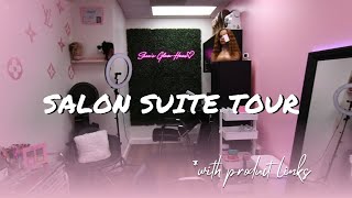 Hairstylist Salon Suite Tour (w/ links) | young entrepreneur | Amour Shea