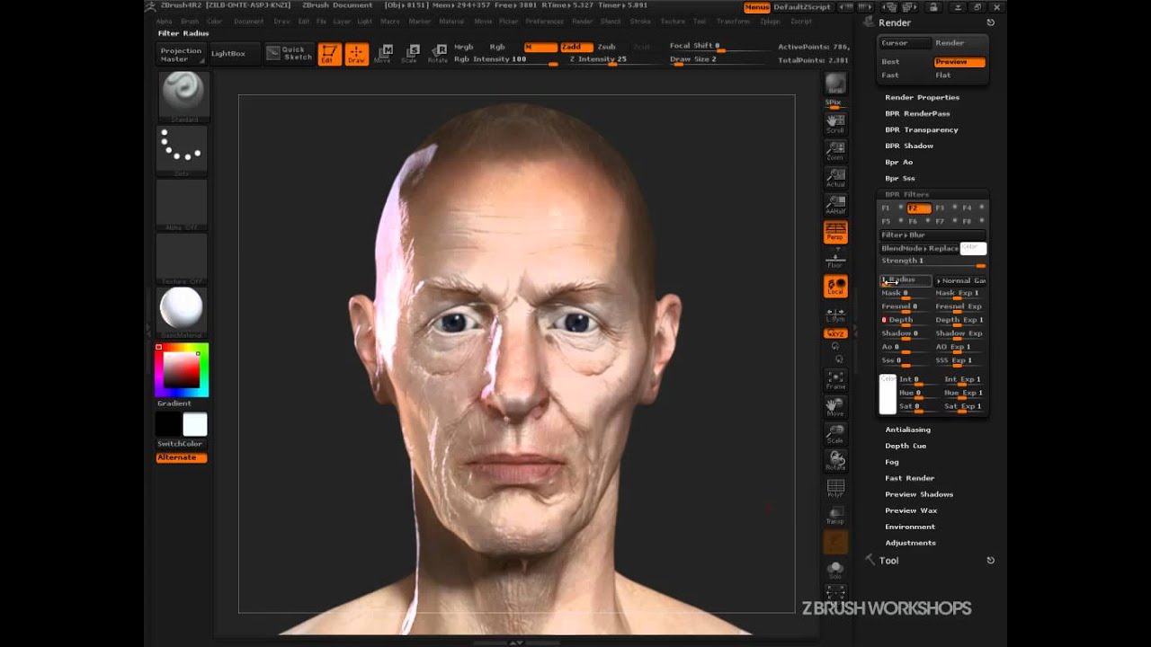 zbrush blur mask shortcut