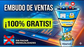 Cómo Crear un EMBUDO DE VENTAS Gratis en Systeme.io (Tutorial 2026)