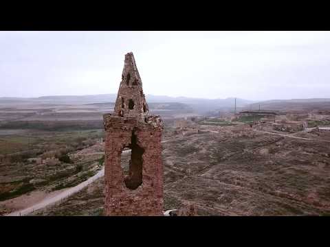 Short: Belchite ruins drone flight