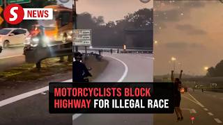 Bukit Aman probes illegal street race after video shows expressway blocked