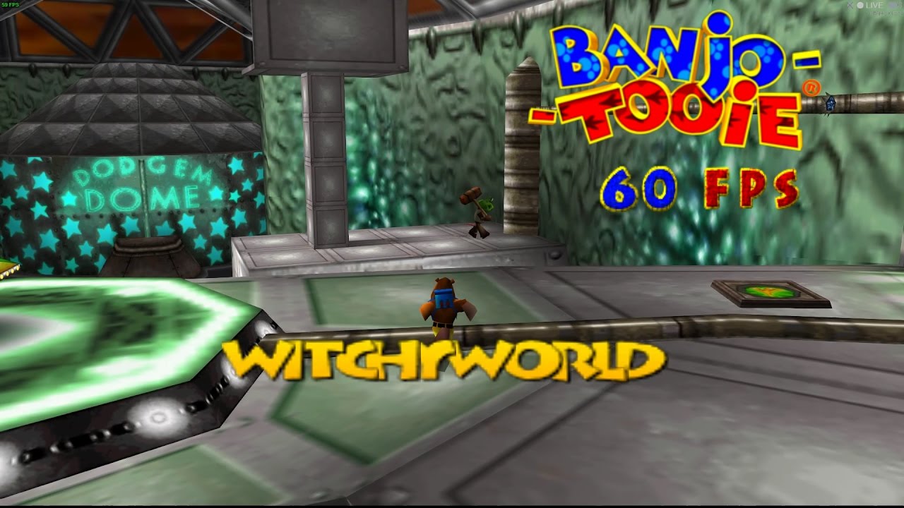 How to play Banjo Kazooie at 60FPS