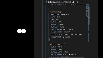 Making Sticky Balls with CSS filter