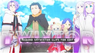 Rezero Season 4 Twixtor 4K Rezero S4 Trailer Twixtor Pack