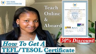 Teaching English Online Q&A | How To Get A TEFL/TESOL Certificate Online #eslteacher #tefl #roadto4k