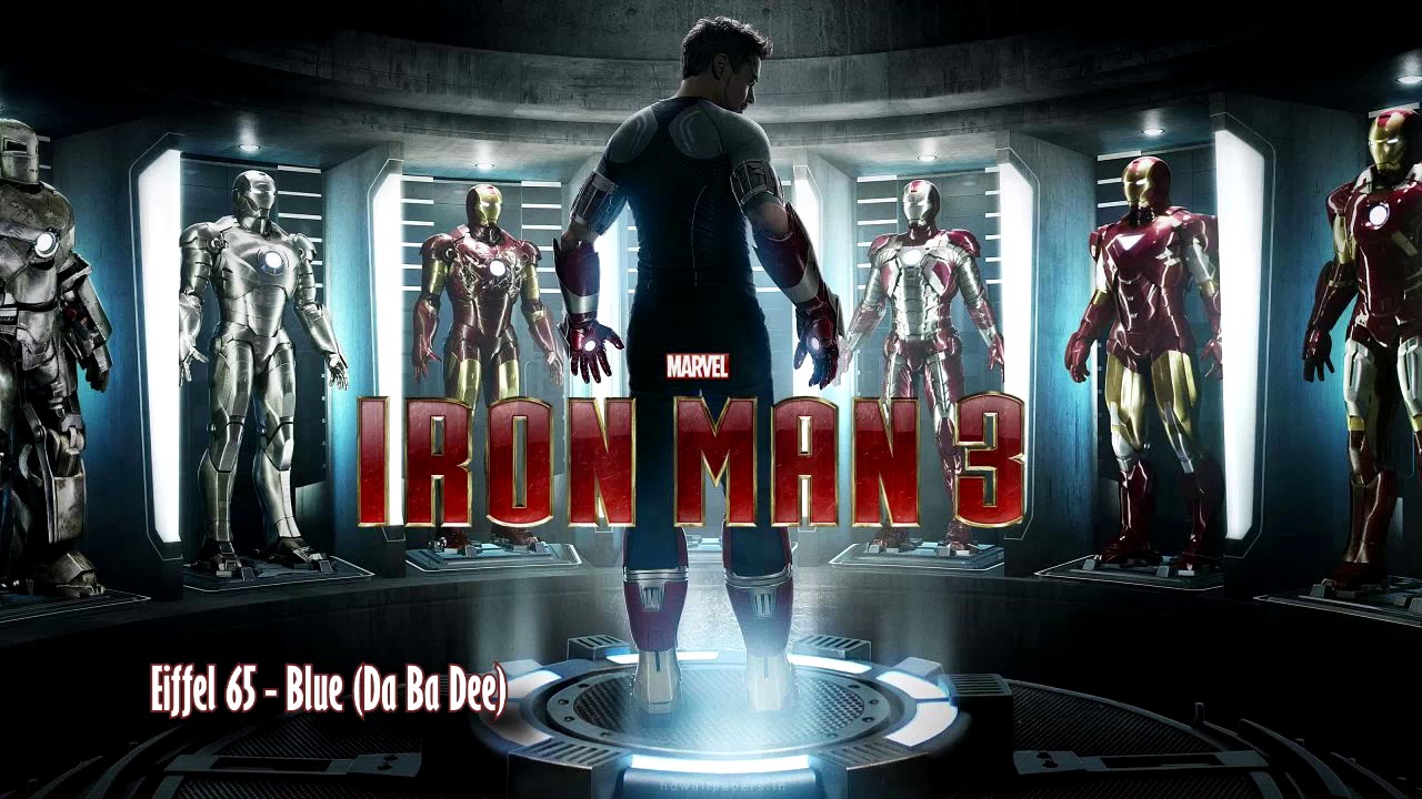 Iron Man 3 Blue Da Ba Dee