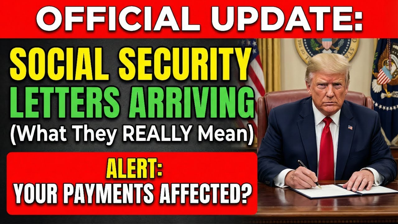 Social Security Letters Are Arriving: What They REALLY Mean for Your Payments