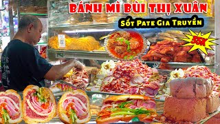 Xếp Hàng Ăn Bánh Mì Bùi Thị Xuân Giá 35k Đặc Biệt Loại Sốt Pate Gia Truyền Gần 40 Năm ở Sài Gòn