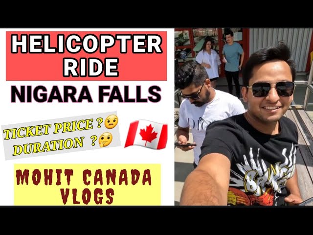 Helicopter Ride on Niagara Falls // Niagara falls Helicopter tour //