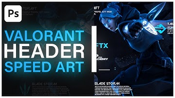 Valorant header for TSM FTX Wardell * (Speedart in photoshop)