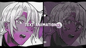 Text animations tutorial [funimate] ;)