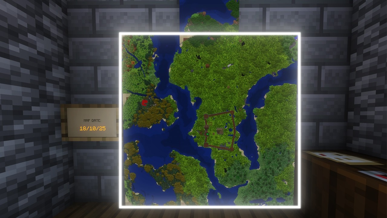 Minecraft How To Make a Map Wall | In 5 Minutes! - YouTube
