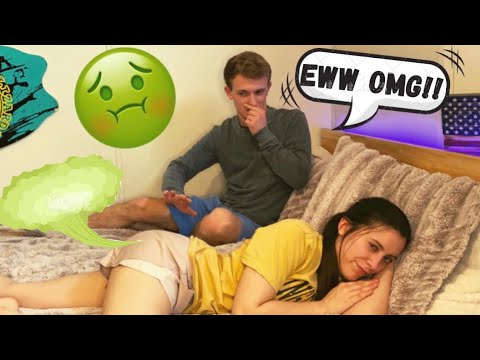 FARTING IN MY SLEEP PRANK ON BOYFRIEND!! *Hilarious*