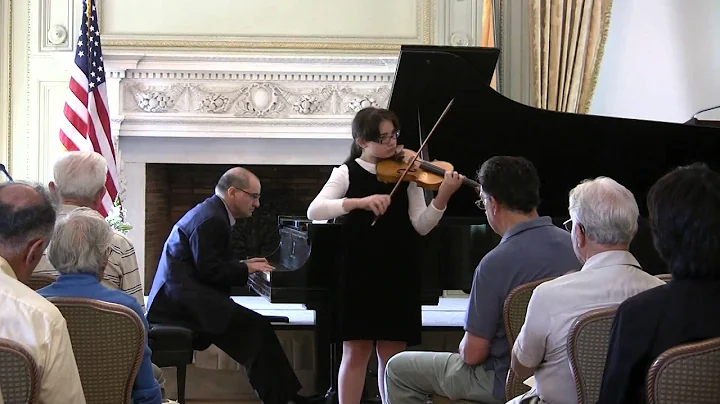 Amanda Hartman Plays Beriot  Concerto in A minor, ...