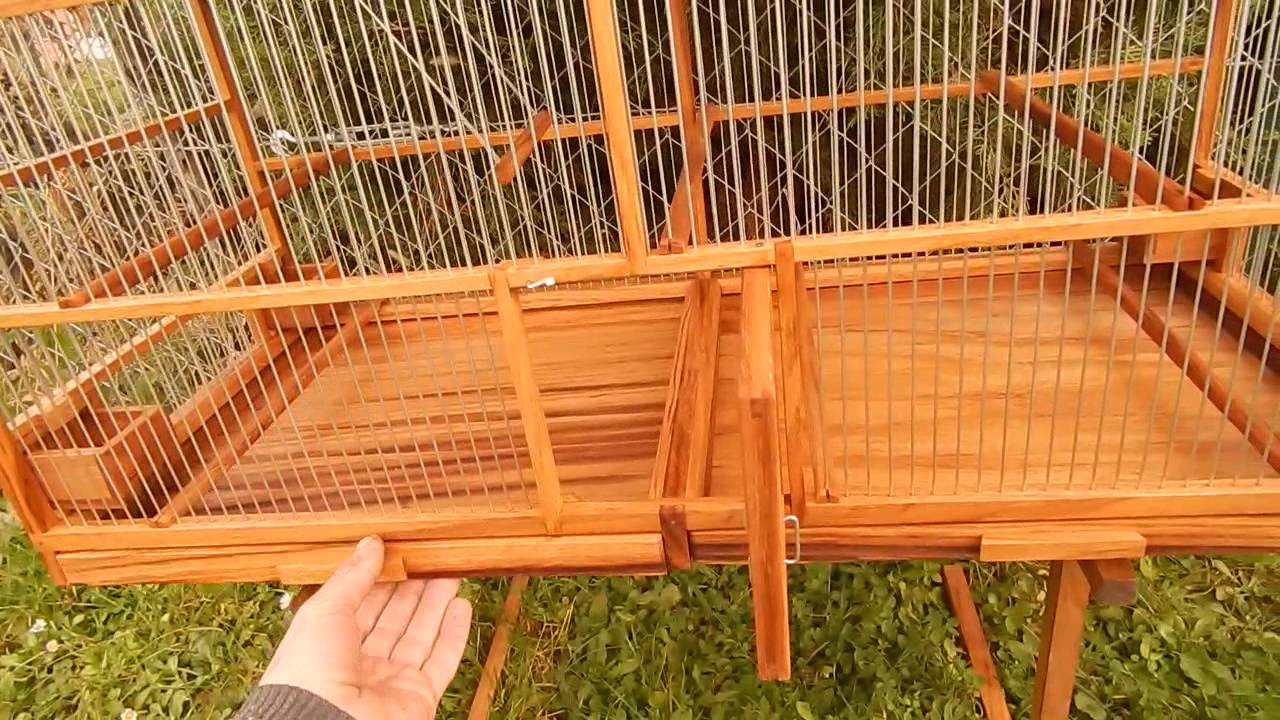 Wooden birdcage 8 YouTube