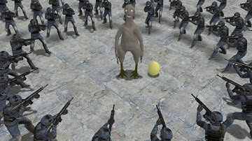 SCP-3199 VS SCP GUARD!! Garrys Mod Sandbox