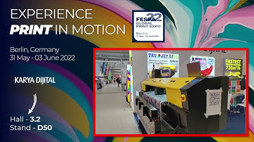 FESPA Global Print Expo 2022 in Berlin Karya Dijital