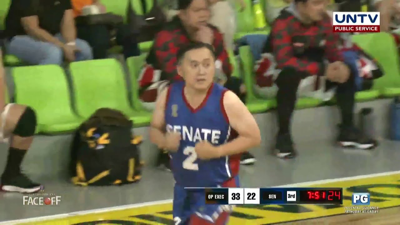 Sen. Bong Go hits easy basket for Sentinels 🙌