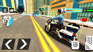 Trò chơi lái xe Moto cảnh sát | Police Moto Bike Chase #1 | NTB gameplay screenshot 5