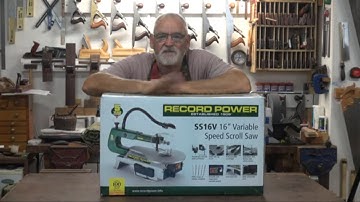 Scroll Saw Unboxing Record Power SS16V