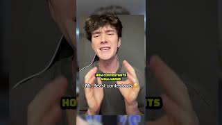 He thinks he’ll get in the next Mr beast video 😭
