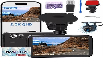 SSONTONG A16W FRONT & REAR DASH CAM WIFI 64GB CARD 2.5K QHD Review
