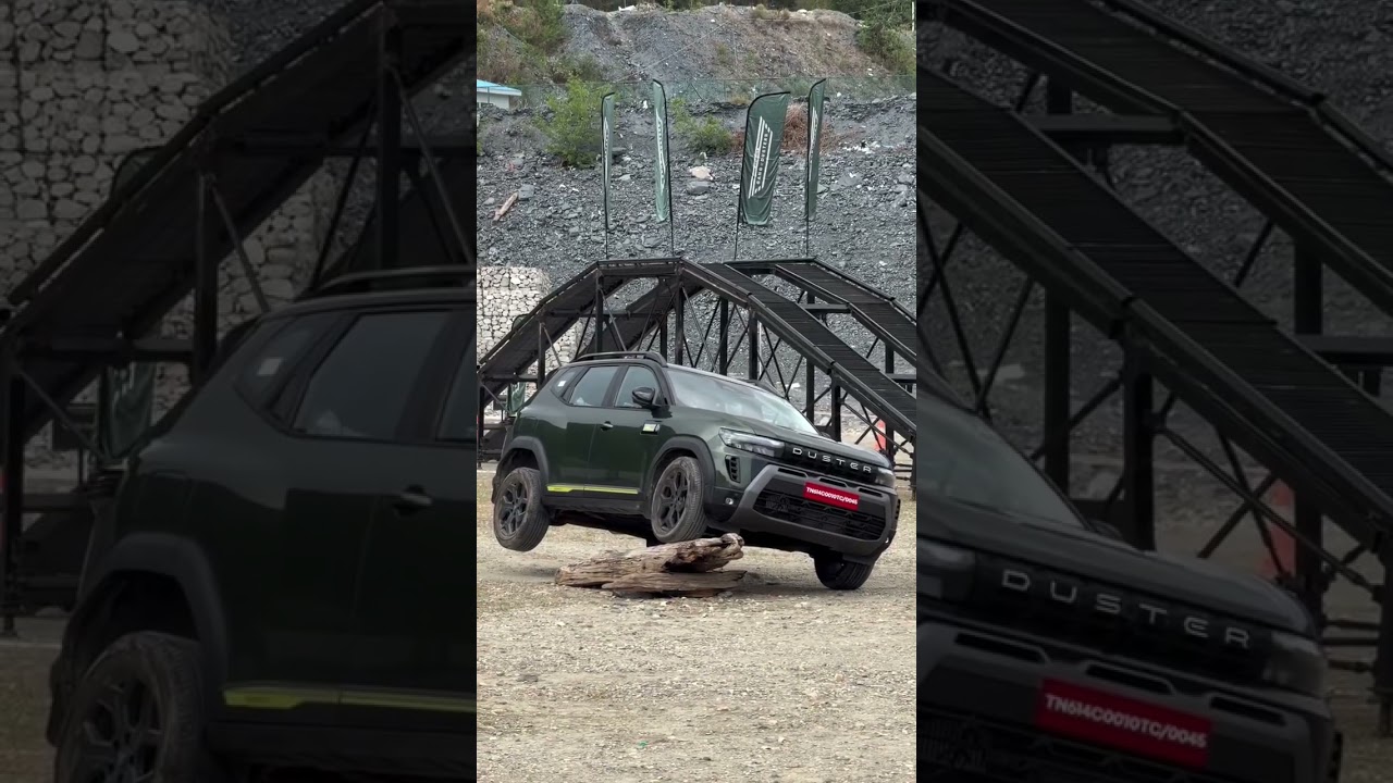 Renault Duster   Chassis and suspension balance 🤌🏼