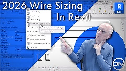 Revit 2026 Electrical Conductor and Cable Settings – Episode 40