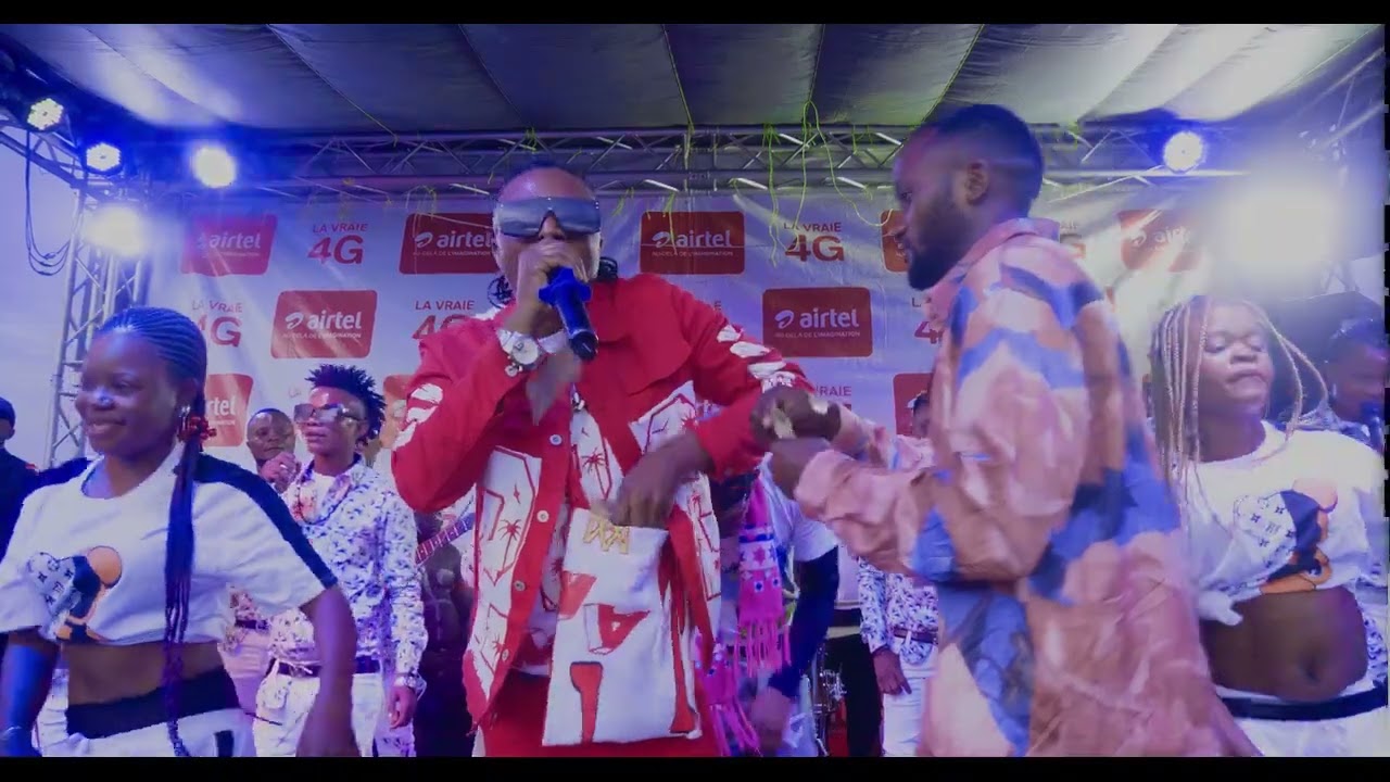 concert fara fara salomon ngima, tata Charles et bombole au Stade de beni