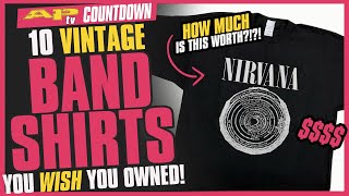 10 Vintage Band Shirts We Know You Wish You Owned–You Won&#39;t Believe How Much They&#39;re Worth!