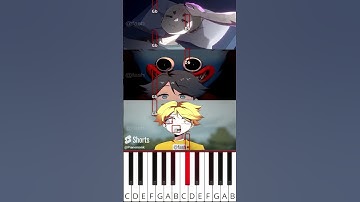 Sad Story COMPLETE EDITION (@fash) Poppy Playtime Animation - Octave Piano Tutorial