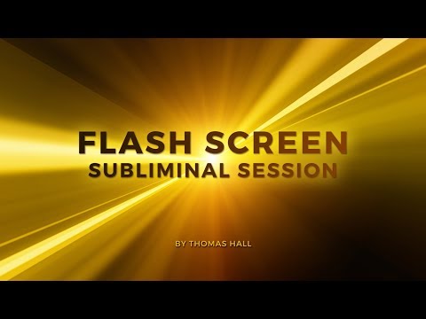 Stop Procrastination - Flash Screen Subliminal Session - By Minds In Unison