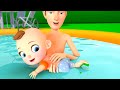 First time swimming  swimming song  cocoberry nursery rhymes  kids songs